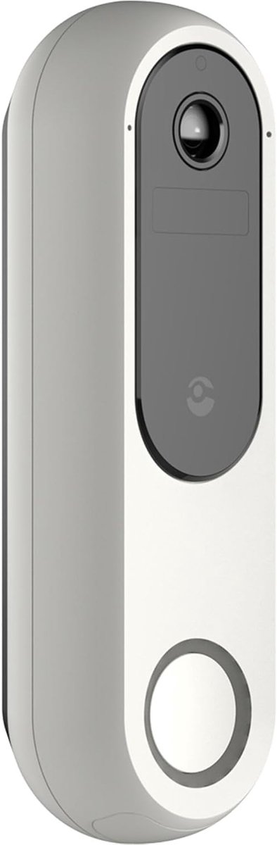 Slimme Deurbel - Draadloze Bel - Veiligheid Thuis - Oproep Doorsturen - 145 cm - Wit