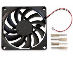 ODROID Ventilator - Koeler N2+ - Component Koelen - Stille Werking - 40 g - Zwart