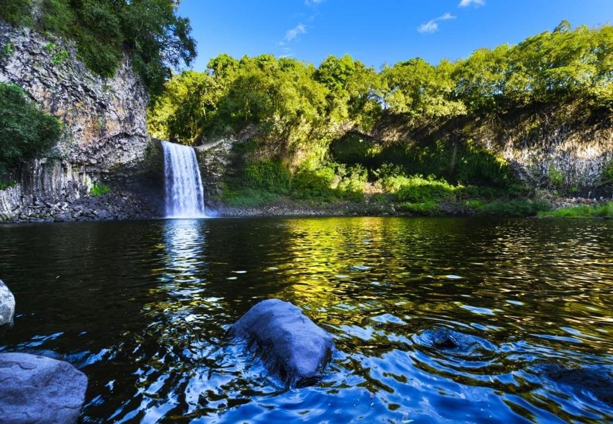 Puzzel 1000 Stukjes - Prachtig Landschap Vredesbekken Réunion Frankrijk