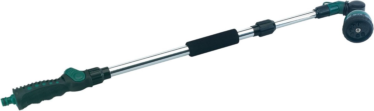 Uittrekbare Douche Lance - Telescopische Sproeier - Bewateren Tuin - 8 Sproei Ppatronen - 73-106cm - Zwart