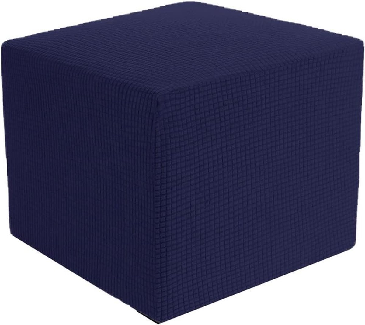 Stretchy Fluvelen Ottoman / Voetenbank Hoezen voor Vierkante Poefs en Opbergkrukken
