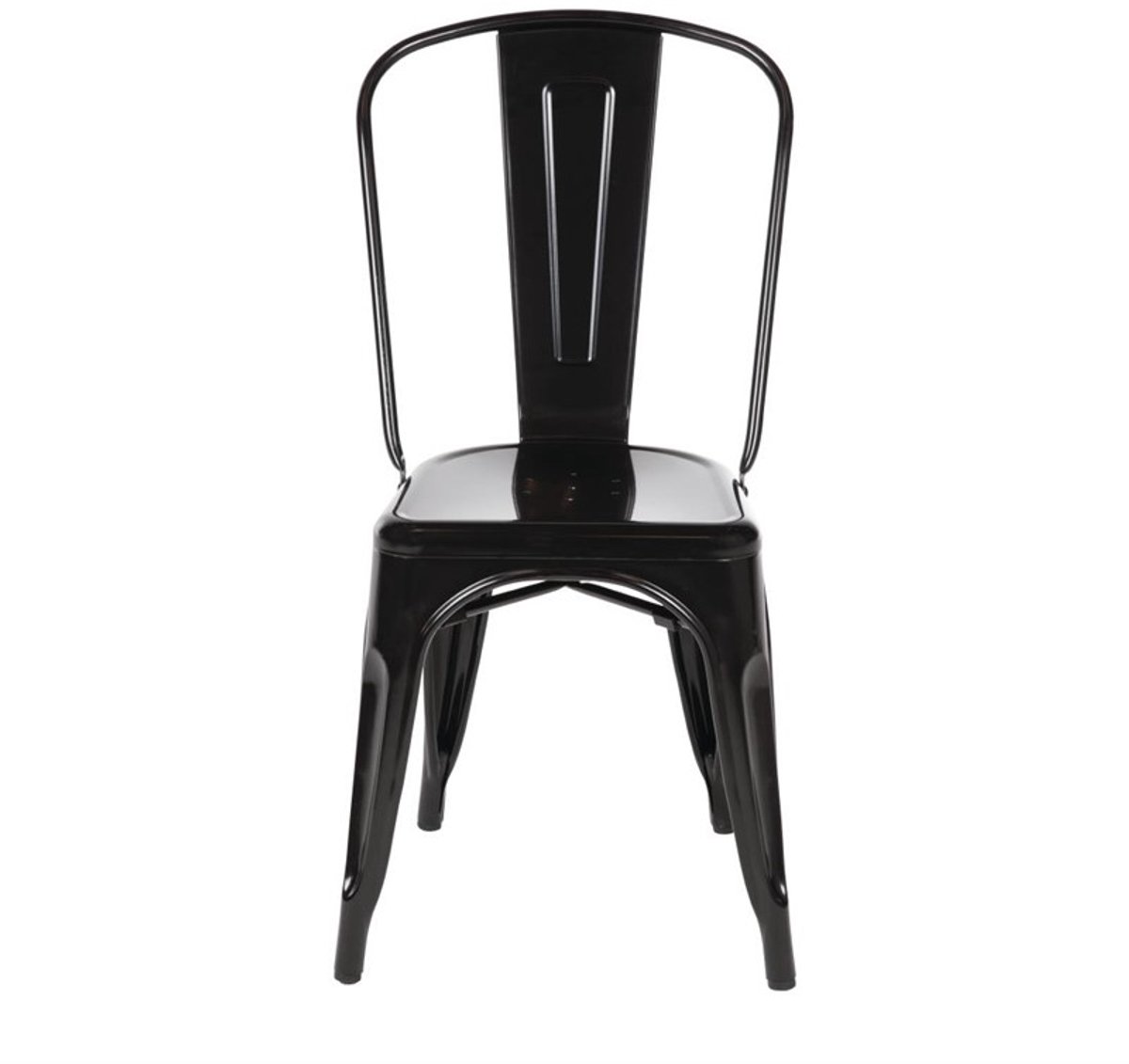 Bolero Stalen Stoel Zwart (4 Stuks) - Bolero GL331 - Horeca & Professioneel
