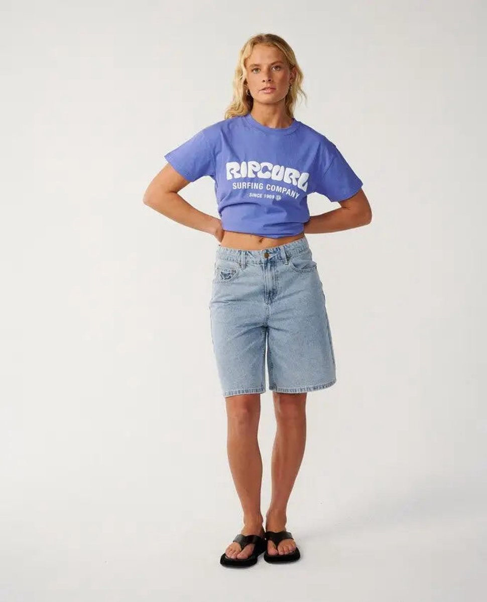 Rip Curl Surf Puff Party Pack Relaxed Mid Blauw
