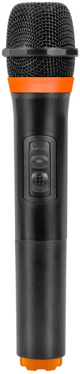 Qonos Bluetooth Speaker Partybox - Draadloos - 1 Microfoon - LED Verlichting - Karaoke - Radio - 120W - Zwart van QONOS — afbeelding 5