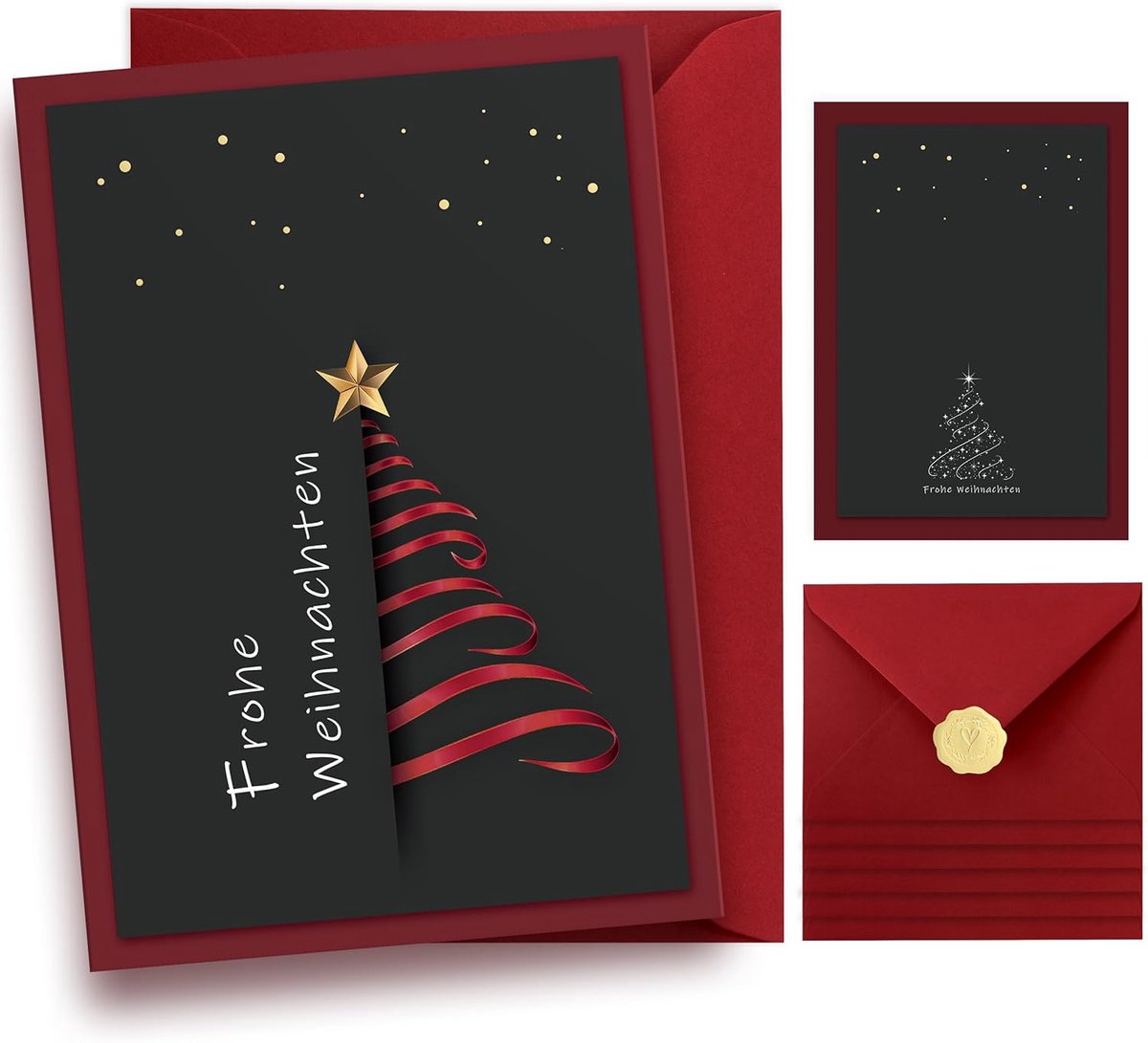 Kerstkaarten set LN-14-D