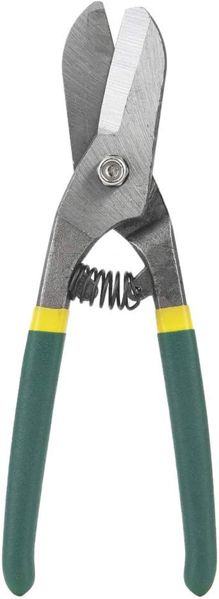 Metalen Blikschaar - Metaalschaar Plaat - Metaal Snijden - Ingebouwde Veer - 12 Inch - Zwart