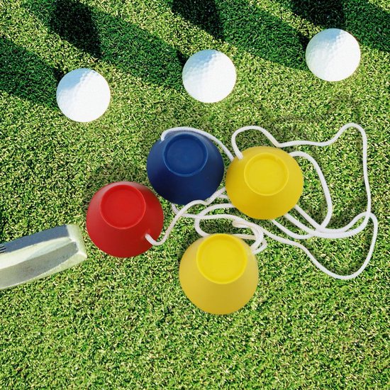 Golf Tees Rubber - Winter Tees - Golfen op Gras - Verschillende Hoogtes - 16 Stuks - Multicolor van GOLF — afbeelding 3