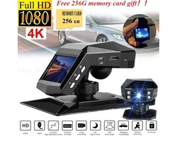 Archi Dashcam Full HD – Recorder - 170° Groothoeklens – Nachtzicht - Opname - Parkeerbewaking en Bewegingsdetectie