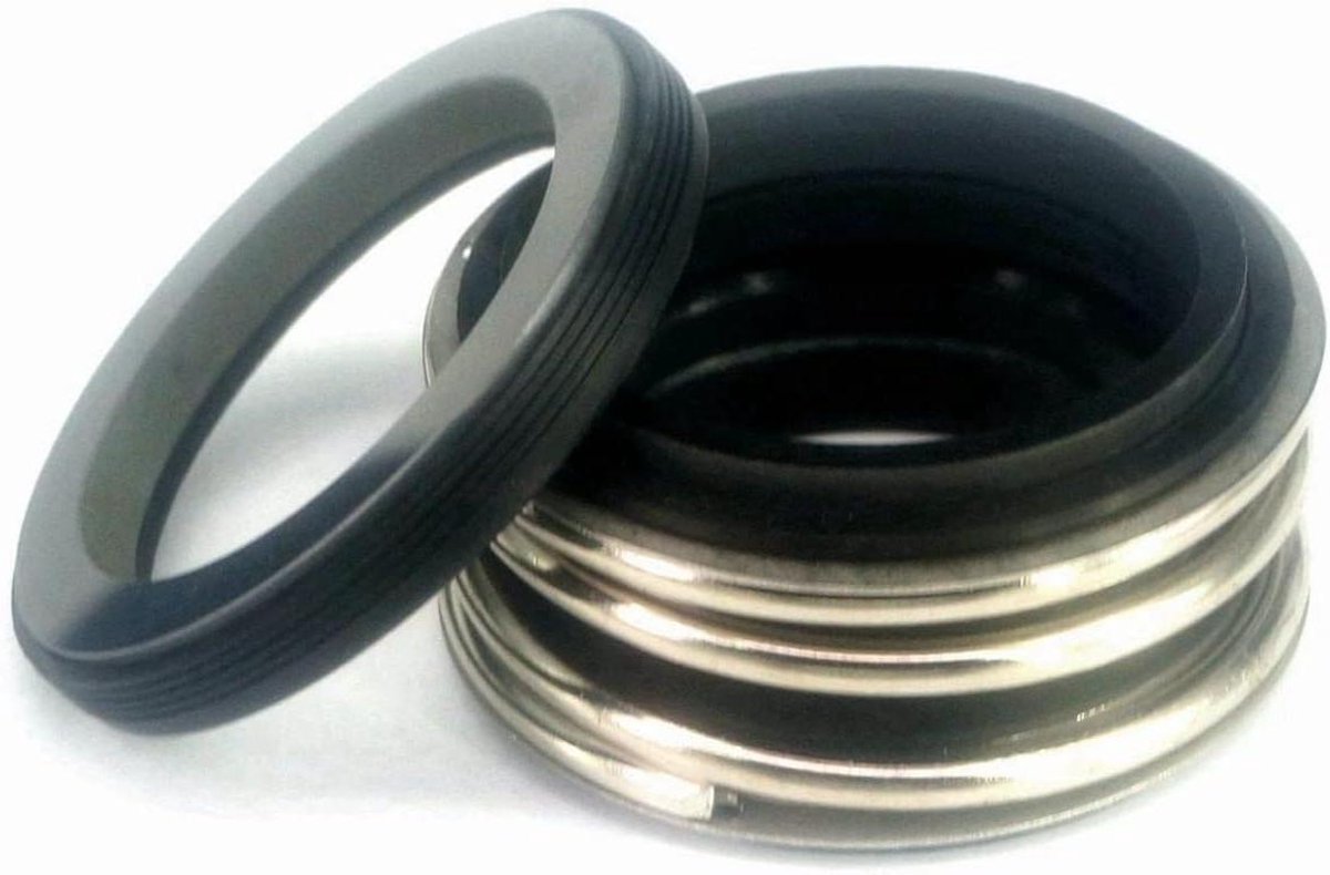 Koolstofafdichting - Waterpomp seal - Waterpompen repareren - Stabiele werking - 60 mm - Zwart