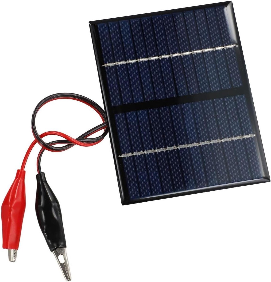 Zonnepaneel - Oplader Module - Outdoor Energie - Efficiënte Conversie - 115 x 90 mm - Zwart