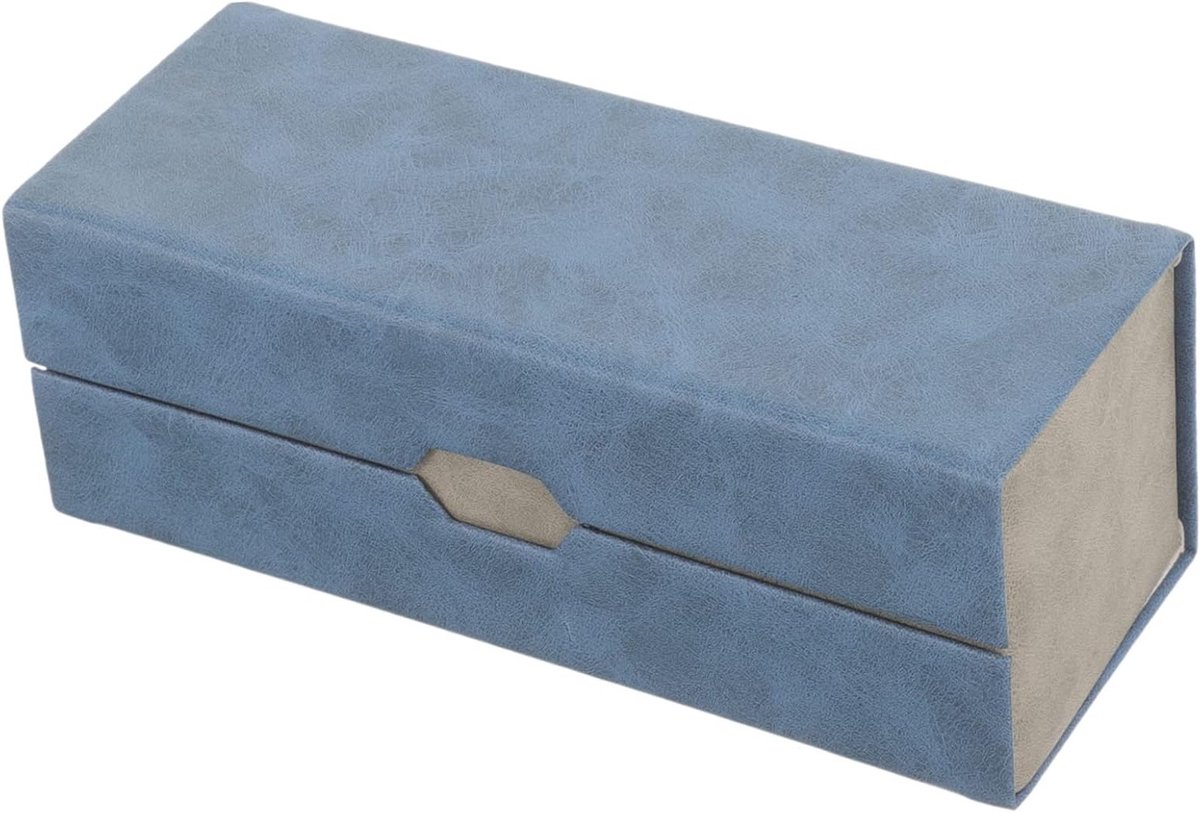 Kleurige Hard Shell Zonnebril Etui voor Mannen - 2-in-1 Bril en Zonnebril Reisoplossing met Duurzaam Ontwerp en Bescherming