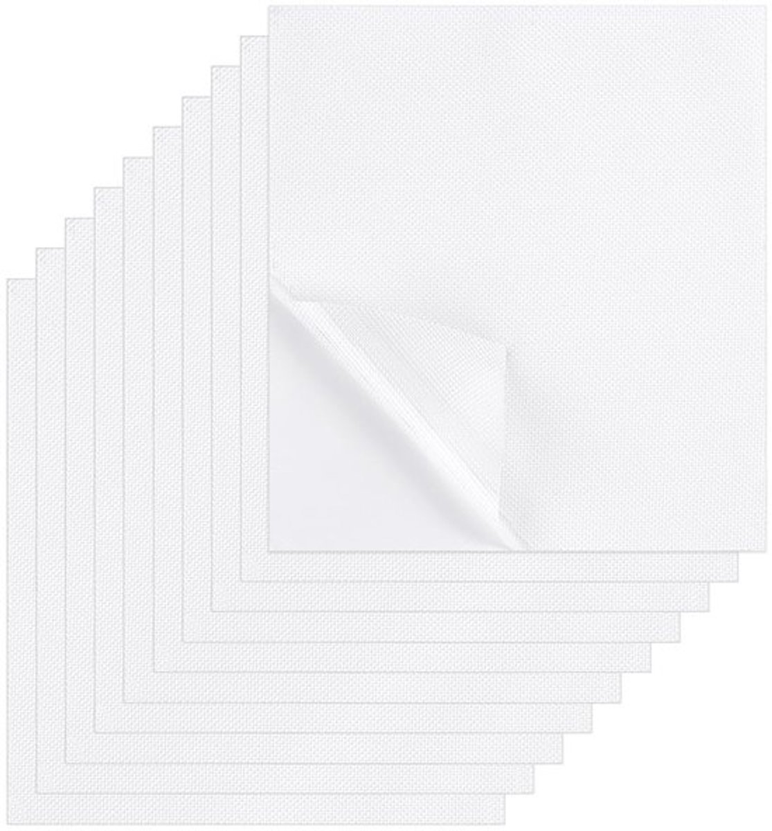 Antislip Plakband 10 Stuks - Rubber - Transparant - 18 cm Breed - 20 cm Lang - Verhoogt Grip - Antislip Tape