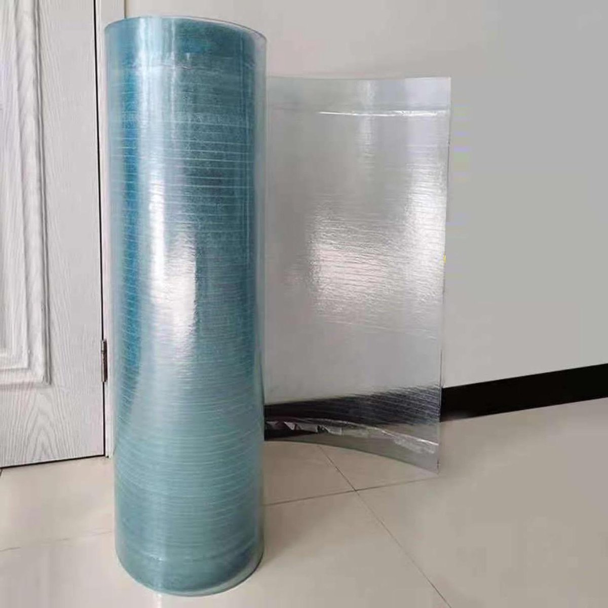 Polycarbonaat Dakplaten - Glasvezel Isolatie Paneel - Broeikas Bekleding - UV-bescherming - 1x5m - Transparant