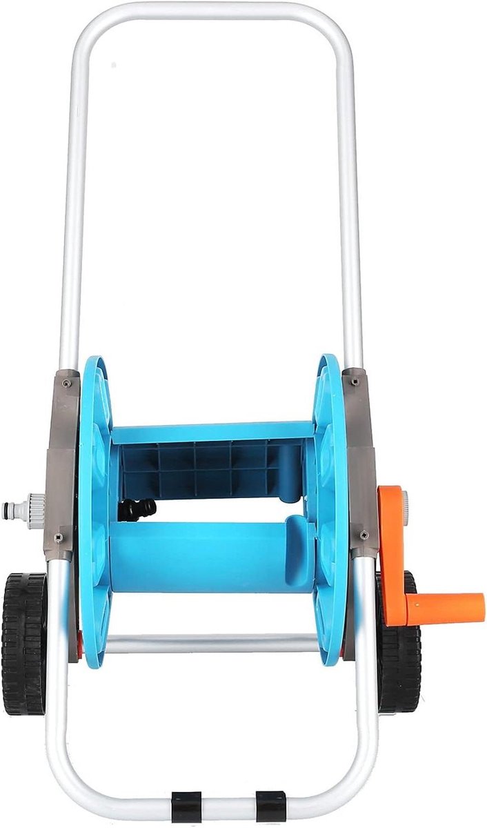Slanghaspel Tuin - Slanghouder Buiten - Water Geven - Stabiele Constructie - 35 Meter - Grijs
