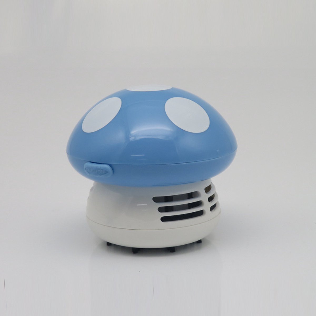 Efficiënte Mini Handstofzuiger Nat en Droog, Draagbare Schrobber voor Keukenbladen, Tafels en Kantoor, Laag Geluid, Eenvoudig Te Reinigen（Blauw）