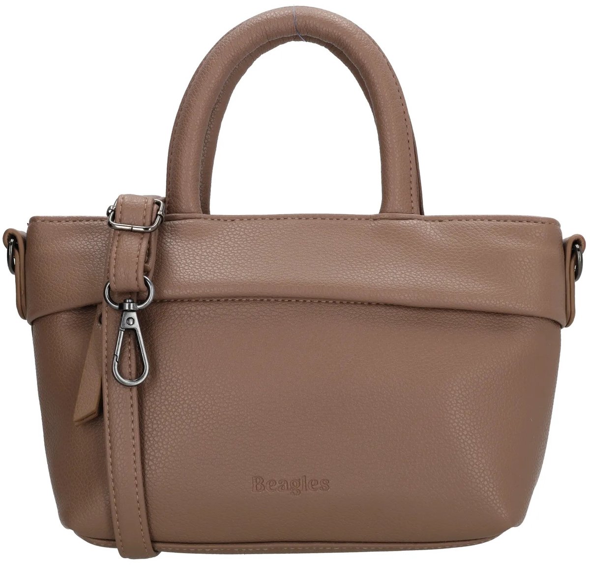 Beagles Tarragona Handtas - Donker Taupe