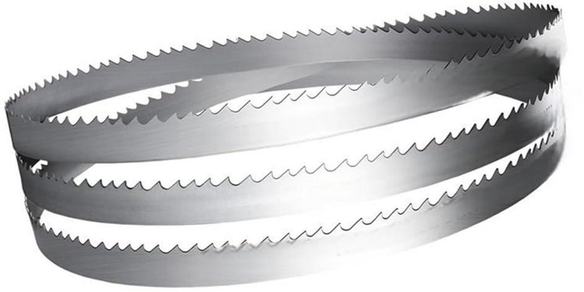 Bimetalen Lintzaagblad - Metaal Zaagblad - Metaal Bewerken - M42 Constructie - 1400-1470 mm - Zilver