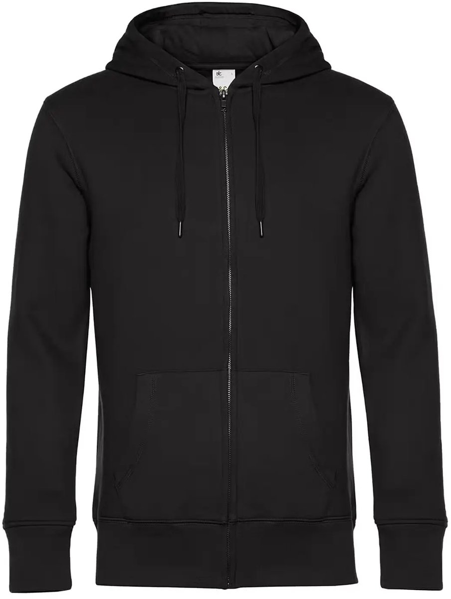 Hooded sweatshirt met rits B&C King