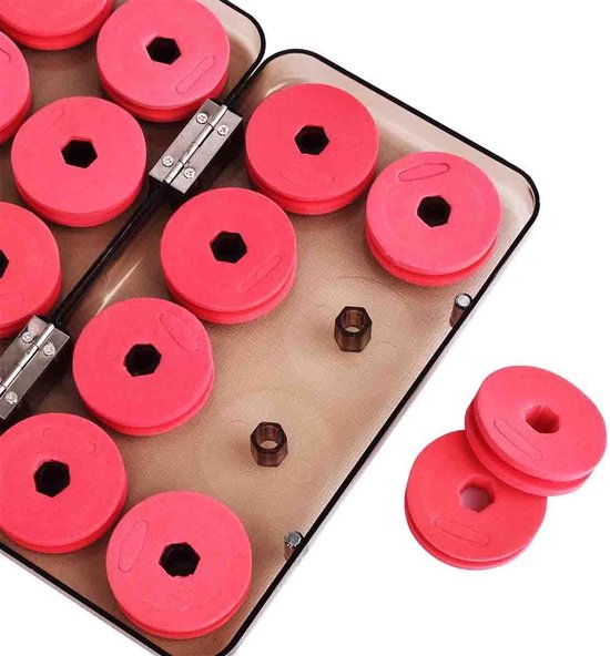 Foam Spoelen voor Vissen, Ideaal voor het Opslaan van Vissnoer en Accessoires, 16 Stuks in Plastic Box — afbeelding 5