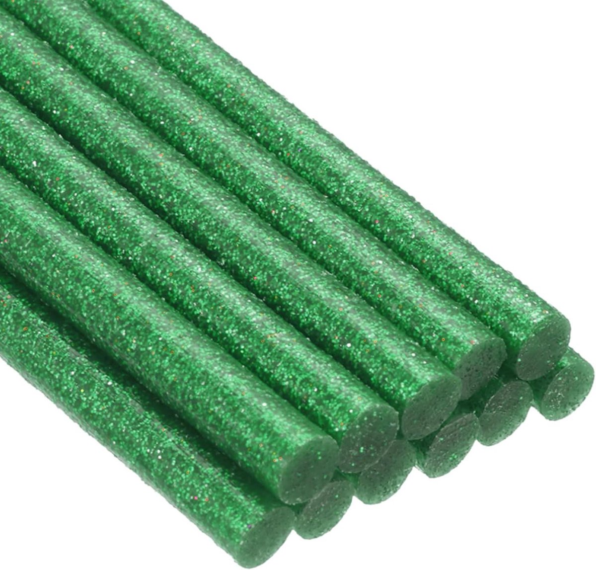 Lijmpistool Stiften - Hete Lijm - Hobby Knutselen - Sterke Kleefkracht - 7 mm x 100 mm - Glitter Groen