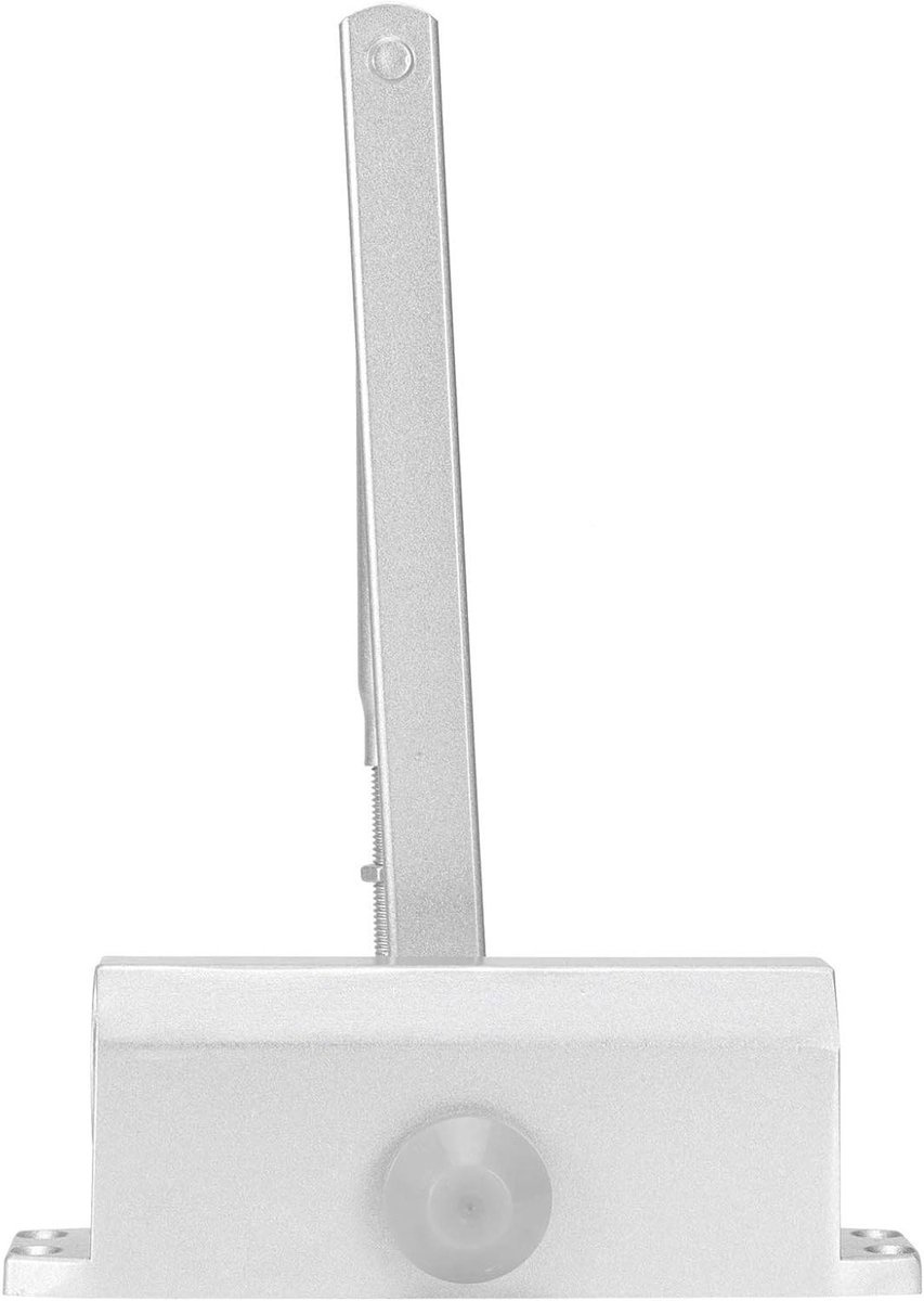 Deurdranger Hydraulisch - Automatische Deurstopper - Zachte Deur Sluiting - Verstelbare Arm - Tot 65KG - Zilver