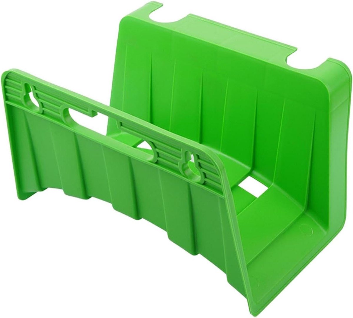 Wandslanghouder - Tuinslangrek Buitenhaak - Tuin Organiseren - Weerbestendig PP Materiaal - 22.5 cm x 16 cm - Groen