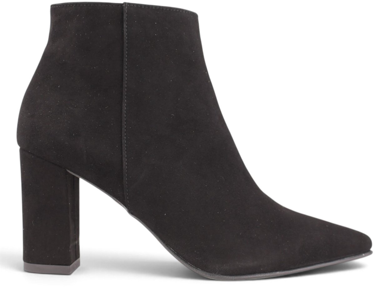 Noë Shoes Nirma Enkellaars Black Suede