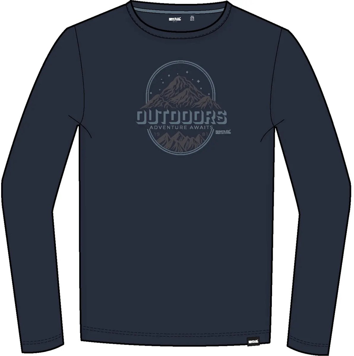 T-shirt Regatta Maylow Blauw