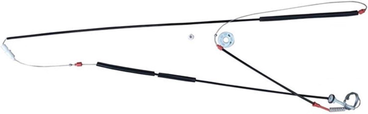 Raammotor Vensterlifter - Reparatieset Kabel - Auto Onderhoud - Directe Vervanging - Vooraan Links - Zwart