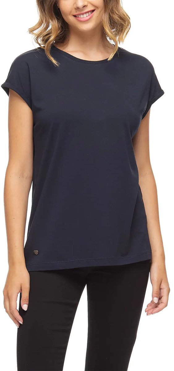 T-shirt dames Ragwear Dione Blauw