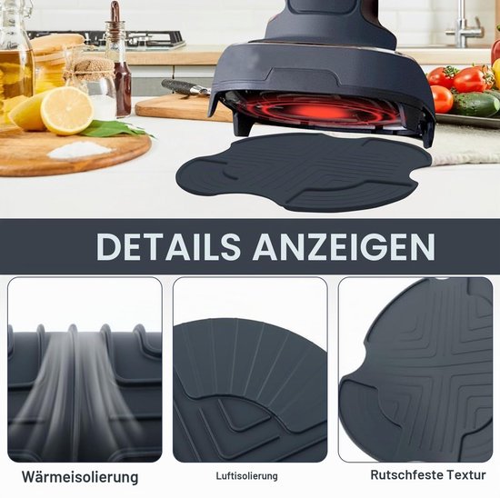 Hitzebestendige siliconen mat voor Airfryer Ninja CRISPi FN101EU — afbeelding 4