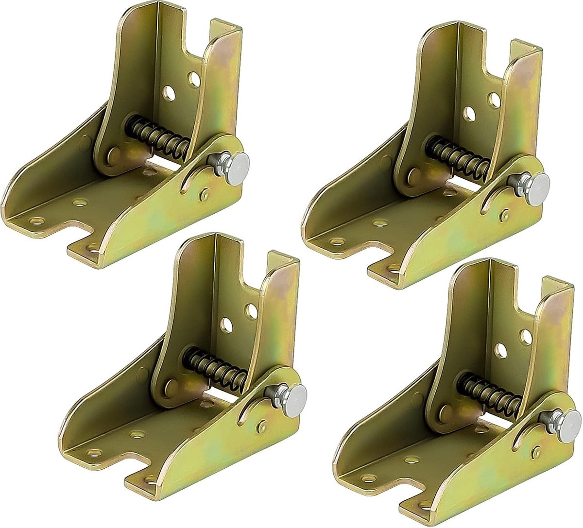 Klapconsole voor zware belasting - Zilver - 67 x 60 x 53 mm - Koolstofstaal inklapbaar scharnier - Voor tafels en meubels