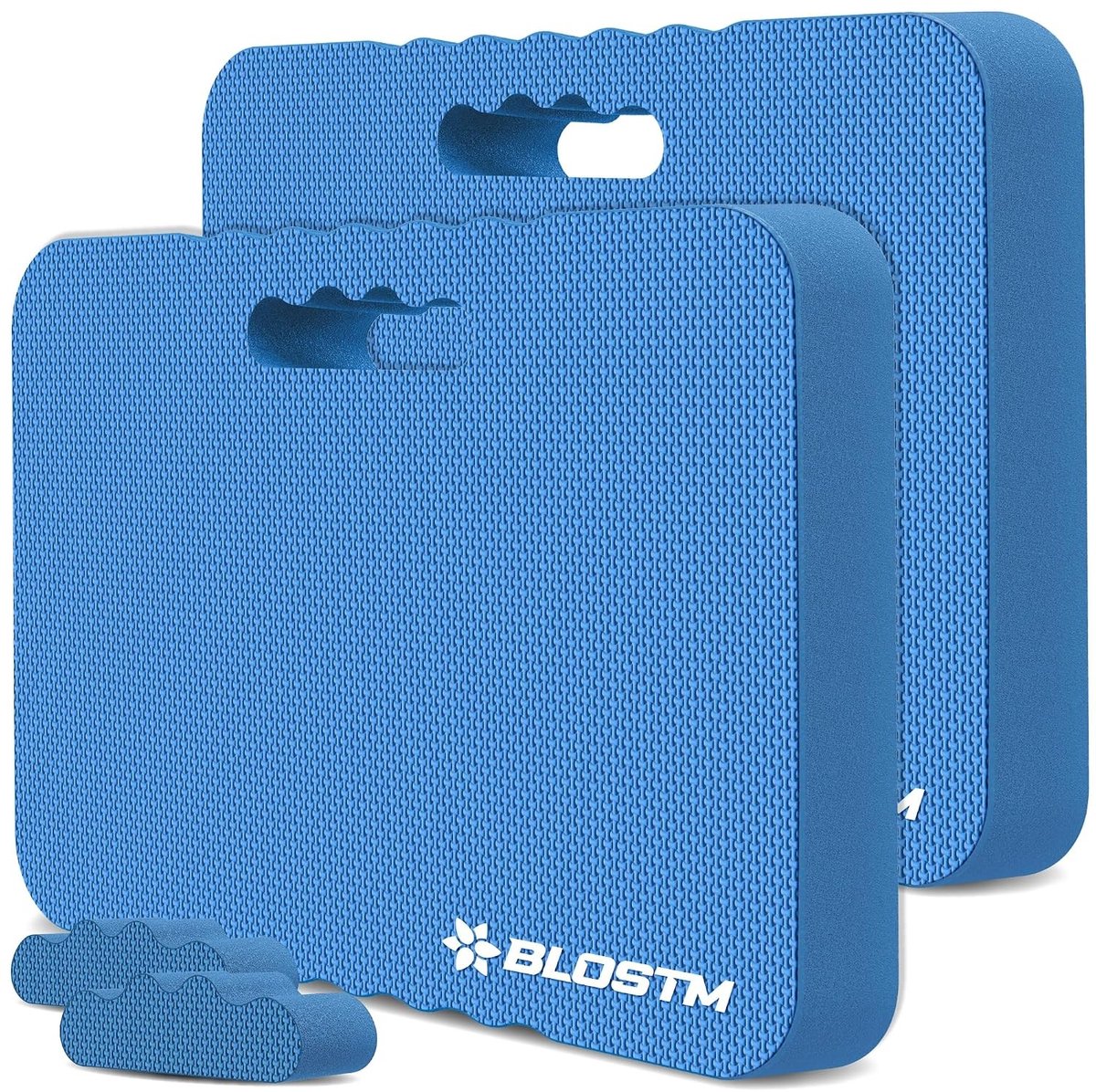 Kniebank voor tuinieren - Blauw - 2 stuks - Dikke Hoge Dichtheid Schuim Knielkussens - Voor Tuin en Huishoudelijk Gebruik