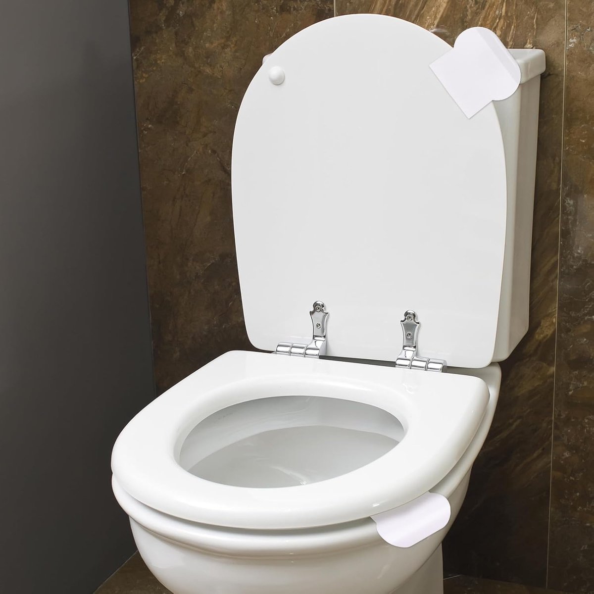 Toiletbril Lifter - Dekselhouder - Hygiënisch Gebruik - Zonder Direct Contact - 7 x 6 cm - Wit