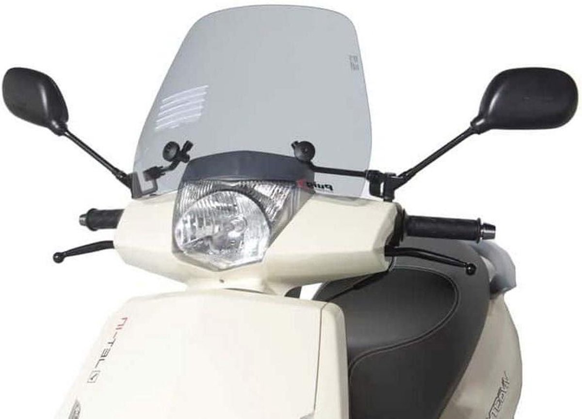 Windscherm Deflector - Motor Windscherm - Comfortabel Rijden - Optimaal Aerodynamisch - 3 mm dik - Transparant
