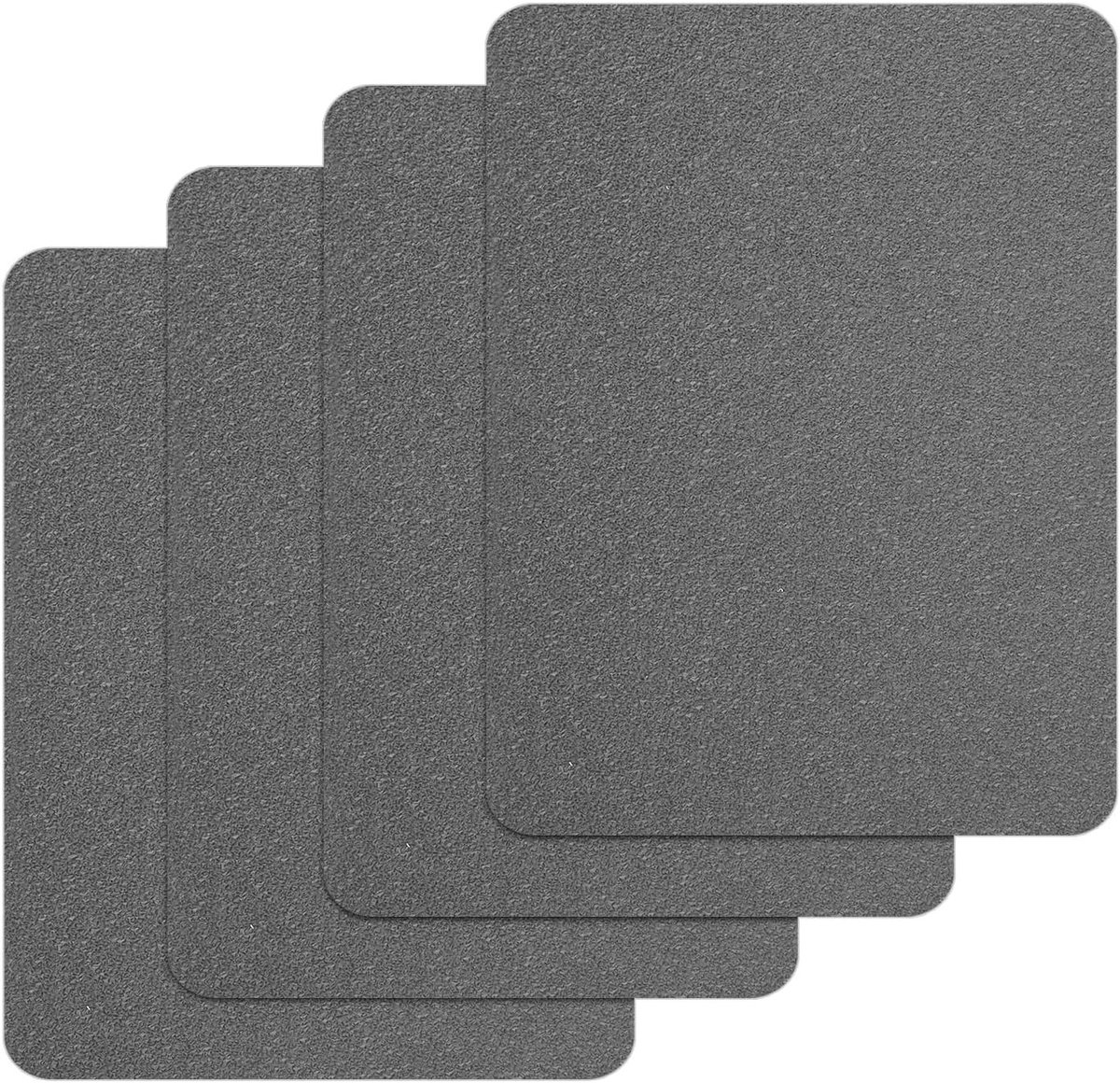 4 Stuks Telefoon Grip Tapes, Antislip Stickers voor Mobiele Telefoons, Waterdichte Zelfklevende Stickers voor Laptop Camera en Gamecontroller (Grijs)