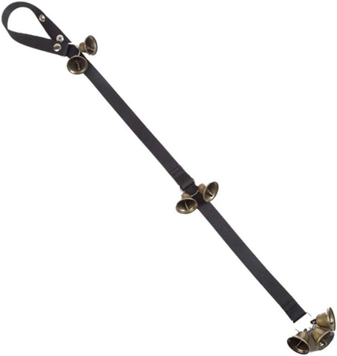 Honden Deurbel - Huisdier Klokken - Zindelijkheidstraining - 7 Belletjes Design - 100 cm - Zwart