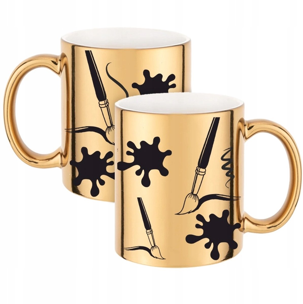 Glinsterende Gouden Mok 330ml - Unieke cadeau