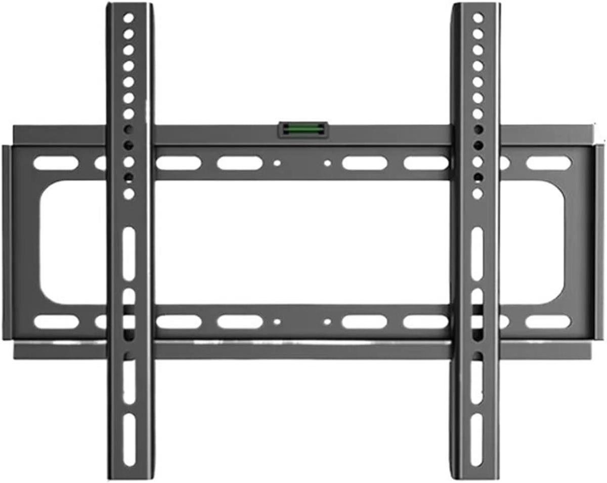 TV Muurbeugel Vast - Universele Beugel - TV Ophangen - Ruimtebesparend Ontwerp - 400x400 VESA - Zwart
