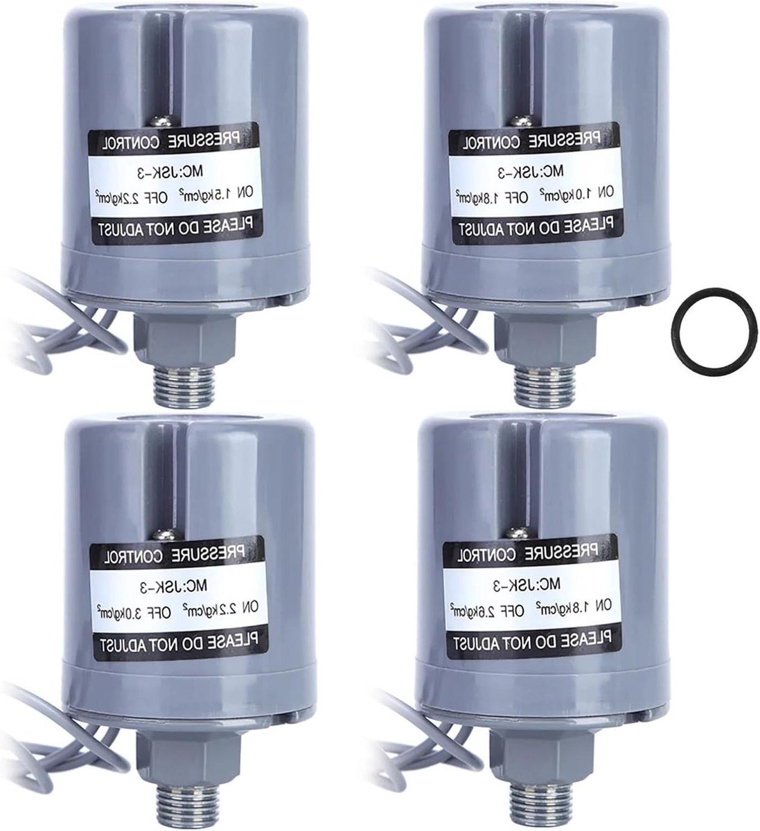 Waterdrukschakelaar - Pompcontroller Elektronisch - Automatische Pompsturing - Verzilverd Contactpunt - G1/4 - Niet gespecificeerd