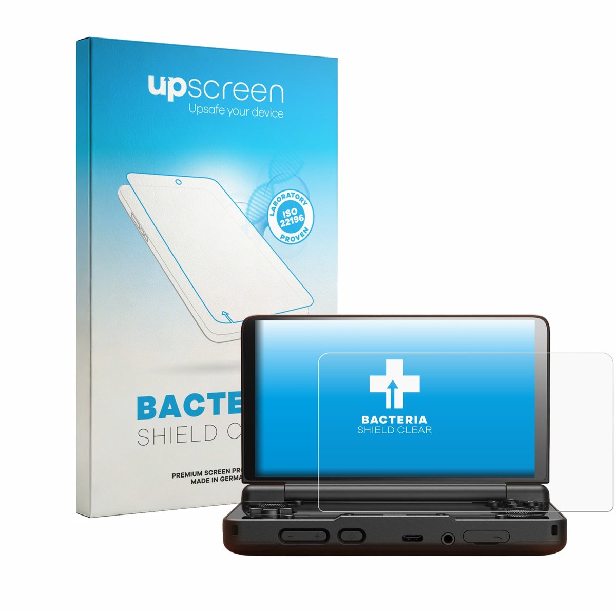 upscreen - Screenprotector voor AYN Thor - Folie Beschermfolie transparant antibacterieel