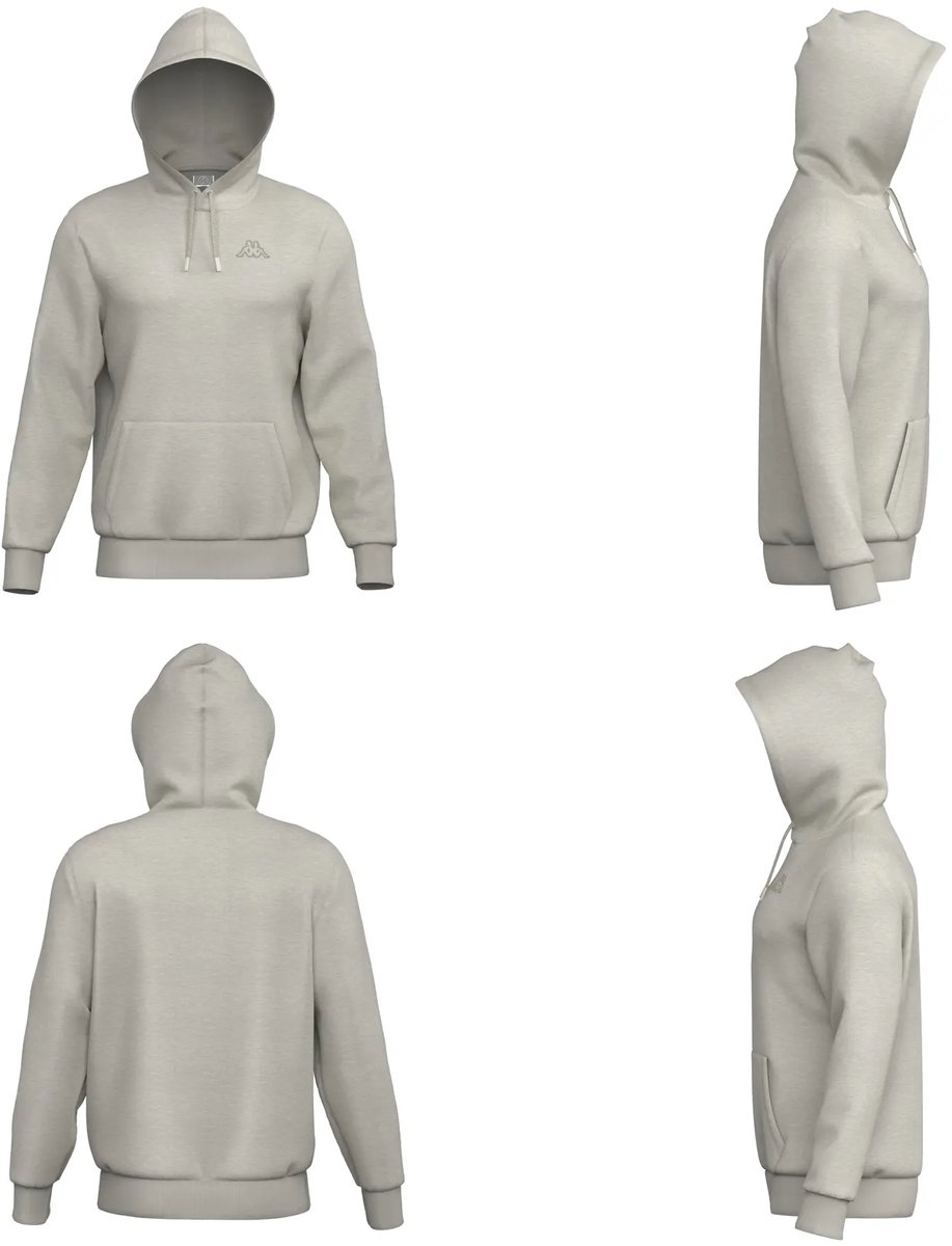 Hoodie Kappa Zamy Beige