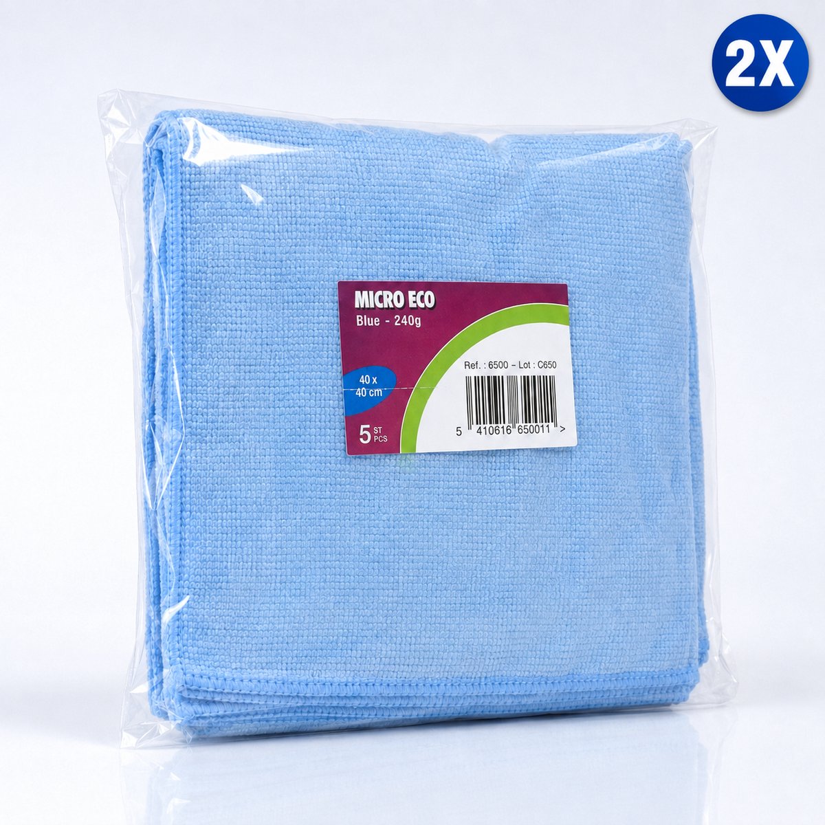 Mont Kiara Microvezeldoeken 10Stuks – 40 x 40 cm – Roze Schoonmaakdoeken voor Keuken, Glas, Spiegels en Meubels