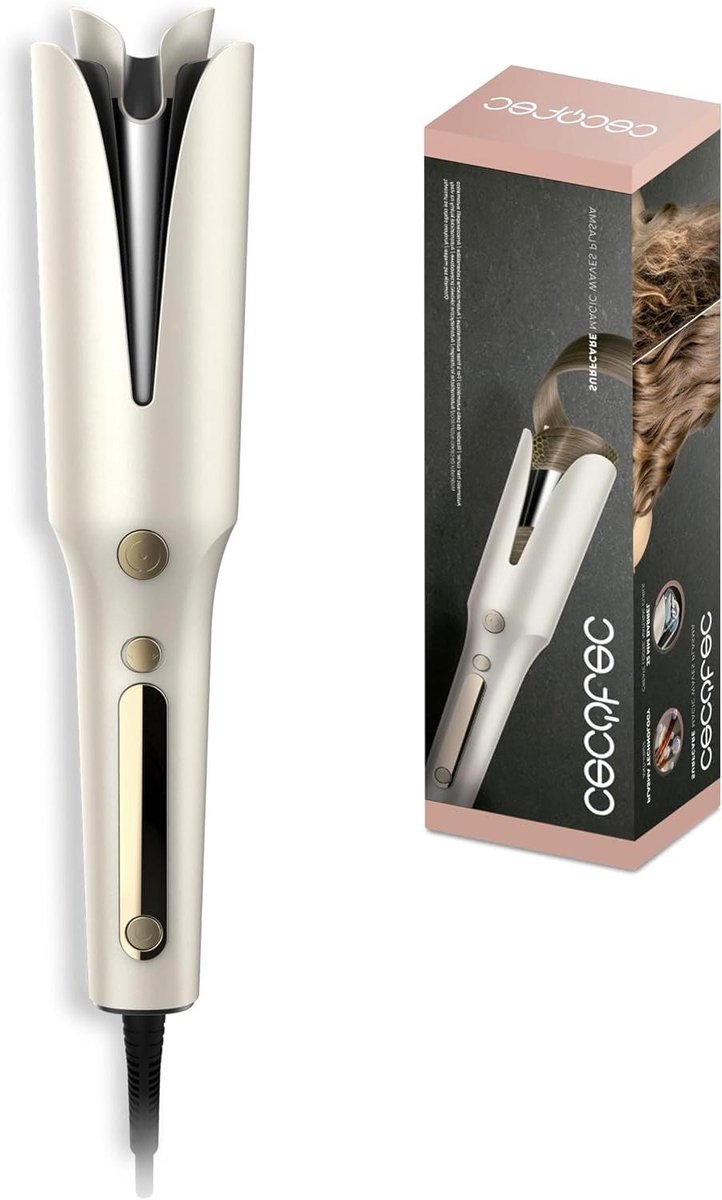 Automatische Krultang - Haarstyler Kruller - Perfecte Krullen Maken - Plasma-SurfCare Technologie - 32 mm cilinder - Zwart