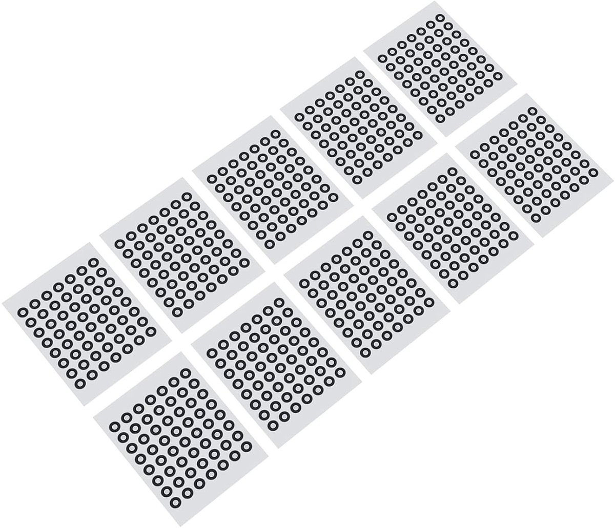 Markeringsvellen voor 3D-scannen met Hoge Reflectiviteit en Herbruikbare Referentiepunten voor Optisch Onderzoek en Reverse Engineering met 3D-trackingpunten van 6 Mm