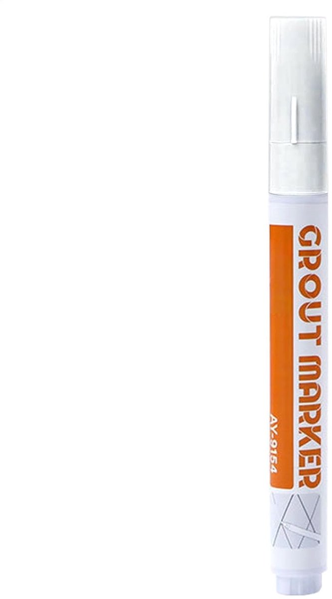 Voegstift Tegels - Voegverf Pen - Voegen Opfrissen - Schuine Applicator - 14 cm - Wit — afbeelding 3