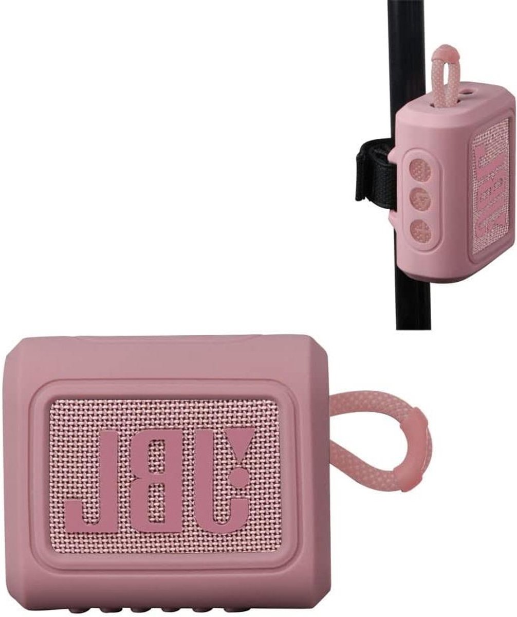 Siliconen Speakerhoes - Beschermhoes Speaker - Speaker Beschermen - Speciaal Ontworpen - N.v.t. - Roze
