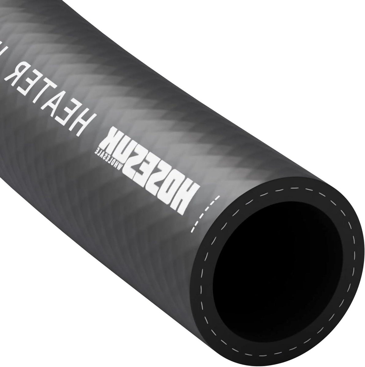 Rubberen Verwarming Huis - Koelslang Automotor - Motor Koeling - Hittebestendig EPDM - 22mm 1 Meter - Zwart