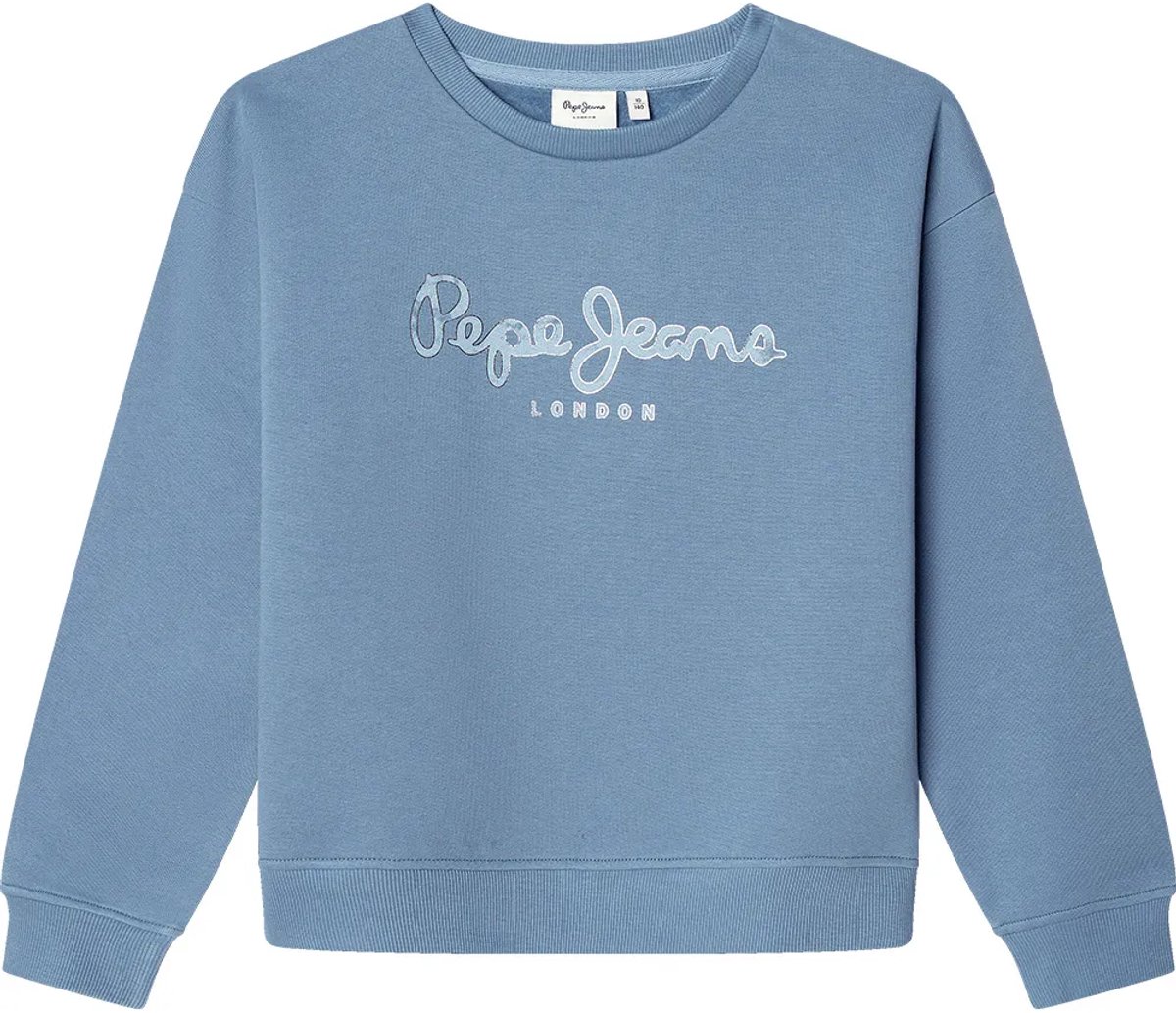 Pepe Jeans Lyra Sweatshirt Blauw 12 Years Meisje