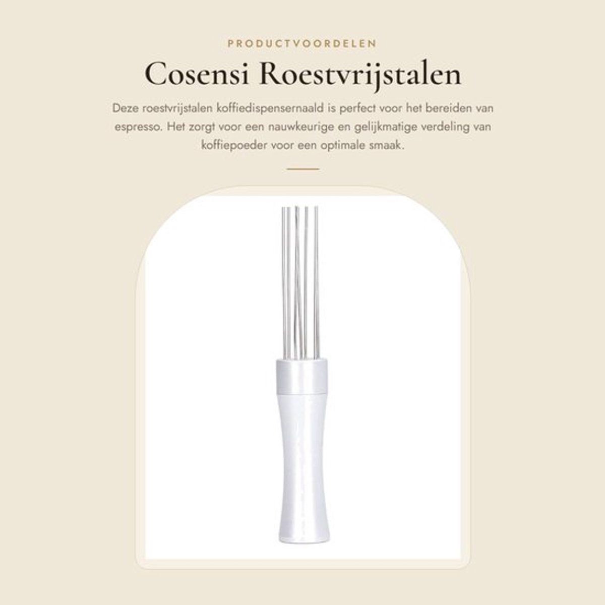 Roerstaafjes van roestvrij staal - Houten Roerstaafjes - Plastic Bekers - Rietjes - Roerstaafjes Cocktail - Koffiedispensernaald - Koffieaccessoires